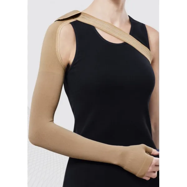 Рукав медицинский компрессионный с плечом и полуперчаткой TONUS 0403-02 LUX