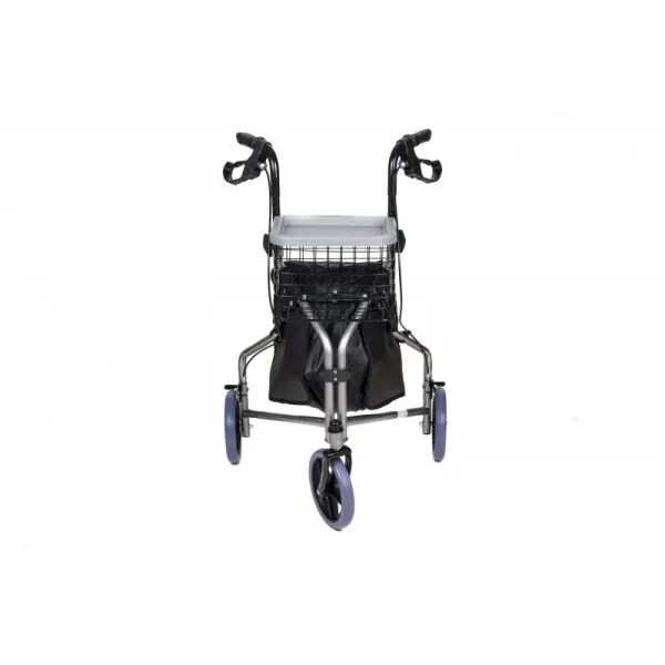 Ходунки-роляторы Antar с ручным тормозом, стальные, трехколесные АТ51027 (AT02008)