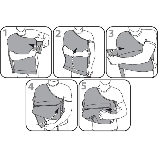 Бандаж на плечевой сустав (повязка дезо) Antar AT04002