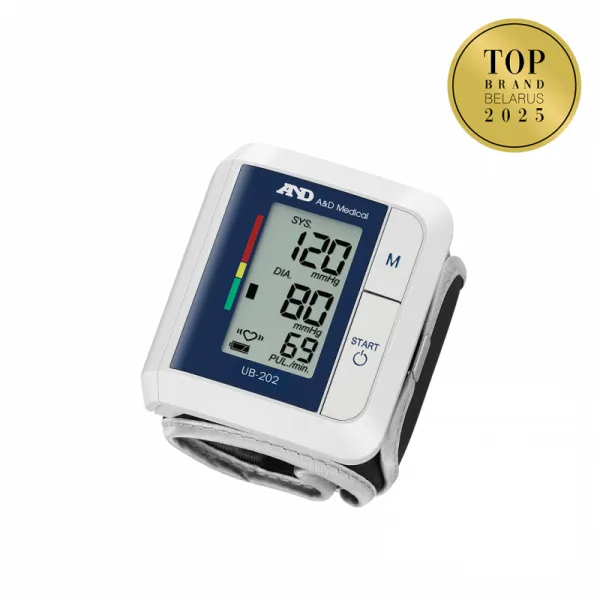 Прибор для измерения артериального давления и частоты пульса цифровой серии UB, модель UB-202