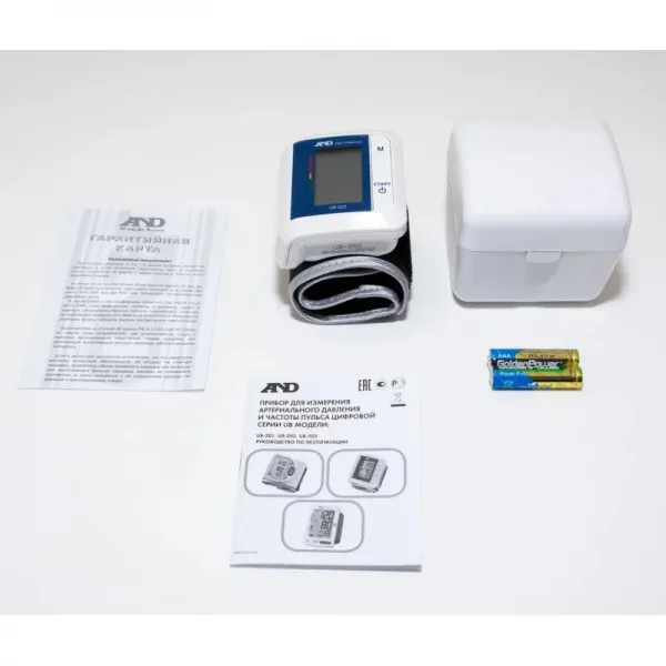 Прибор для измерения артериального давления и частоты пульса цифровой серии UB, модель UB-202