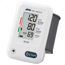 Тонометр цифровой UВ-402 на запястье с возможностью измерения при мерцательной аритмии