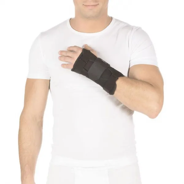 Бандаж на лучезапястный сустав компрессионный с анатомическими шинами Т-8311