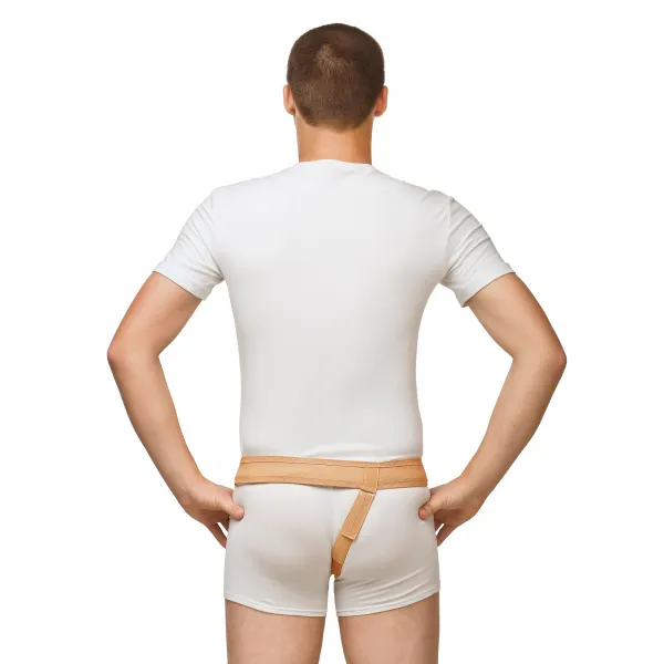 Бандаж фиксирующий грыжевый паховый односторонний "Польза"