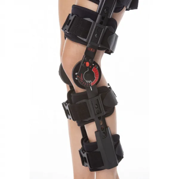 Прокат коленный ортез с регулируемым углом сгибания