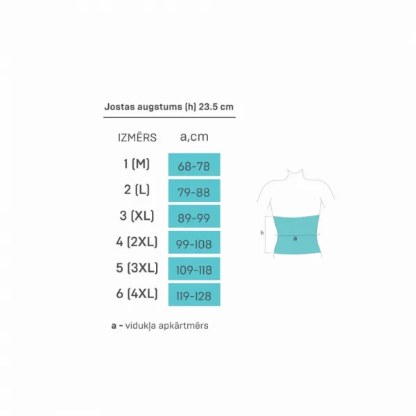 Корсет медицинский эластичный для фиксации поясничного отдела позвоночника TONUS 0012