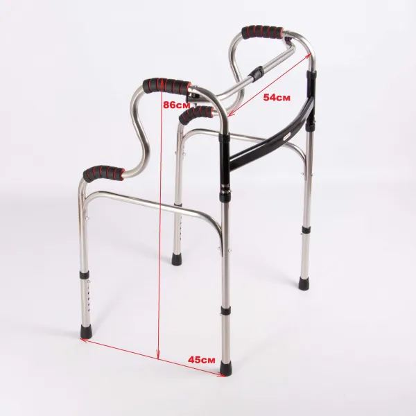 Стул-туалет 3в1 складной (многофункциональные ходунки+кресло-туалет) 7029