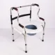Стул-туалет 3в1 складной (многофункциональные ходунки+кресло-туалет) 7029