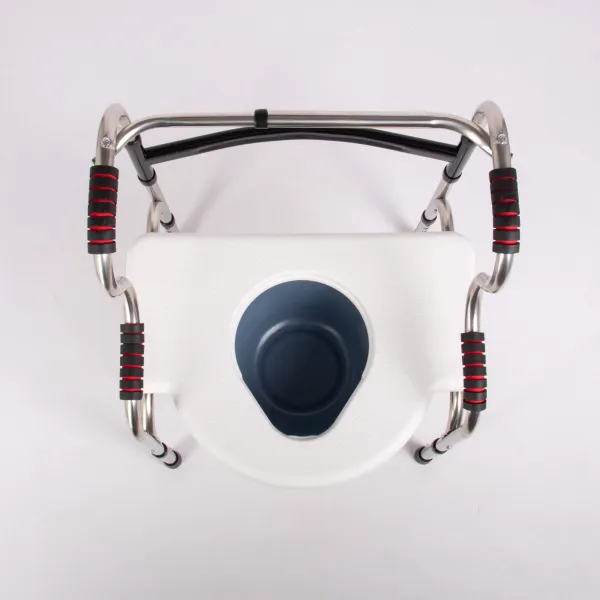 Стул-туалет 3в1 складной (многофункциональные ходунки+кресло-туалет) 7029