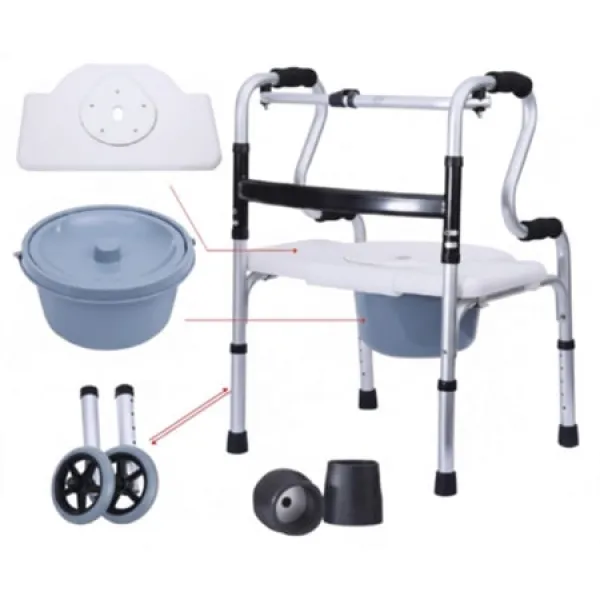 Кресло-туалет TDM Трансформер 5в1 BA842 на колесах