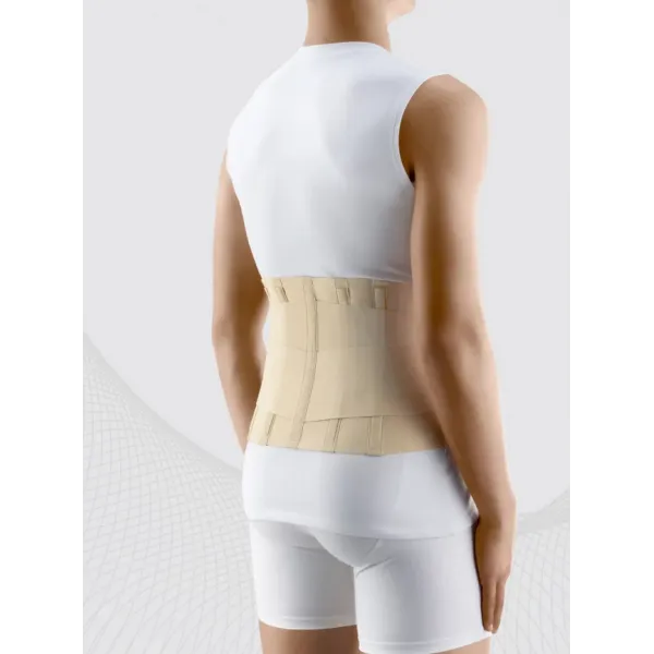 Корсет эластичный для фиксации поясничного отдела c ребрами жесткости и лентами-усилителями TONUS 0012-01