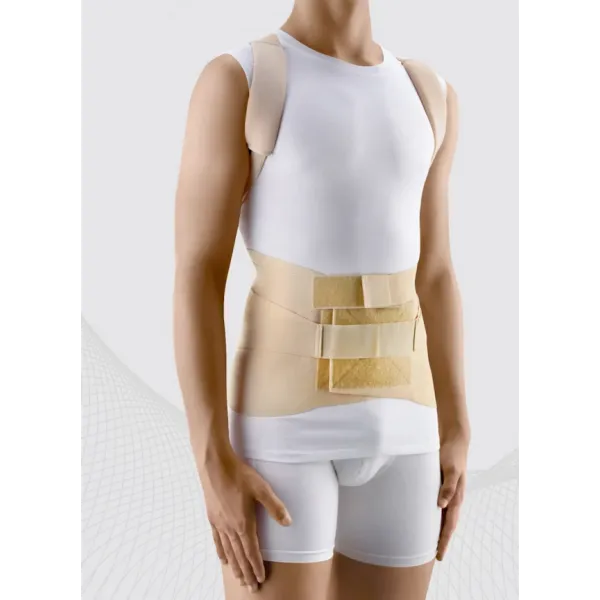 Корсет медицинский эластичный для грудного и поясничного отделов позвоночника с ребрами жесткости ELAST 0109-01