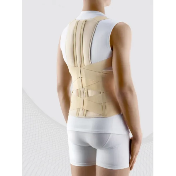Корсет медицинский эластичный для грудного и поясничного отделов позвоночника с ребрами жесткости ELAST 0109-01