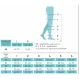 Моночулок медицинский компрессионный без мыска с застежкой на талии унисекс ELAST 0403-01 LUX