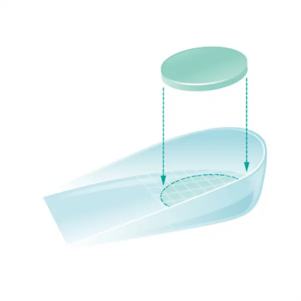 Подпяточник силиконовый (вкладыш под пятку)  OPPO 5451