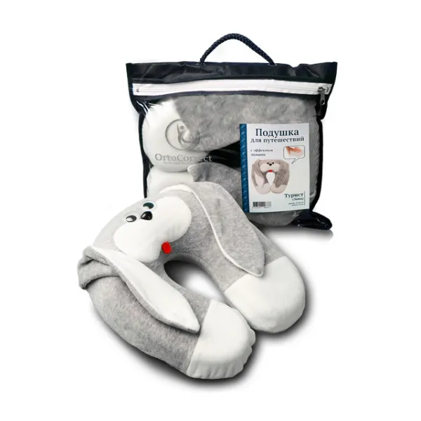 Подушка дорожная OrtoSleep Travel (турист) "Заяц"