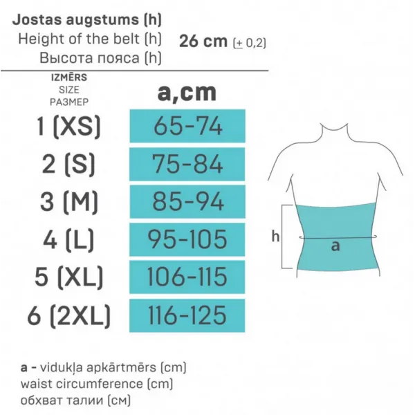 Бандаж медицинский послеоперационный с панелью из поролона и мягкой внутренней стороной ELAST 9901 LUX