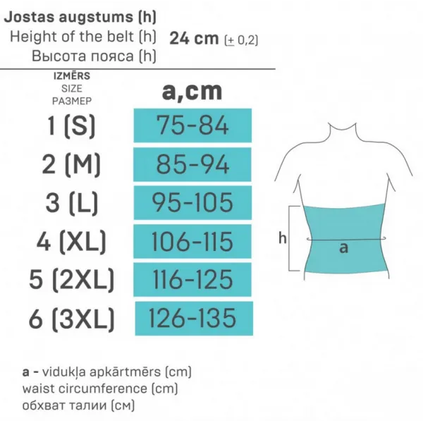 Бандаж медицинский эластичный послеоперационный для стомированных больных ELAST 9901-01