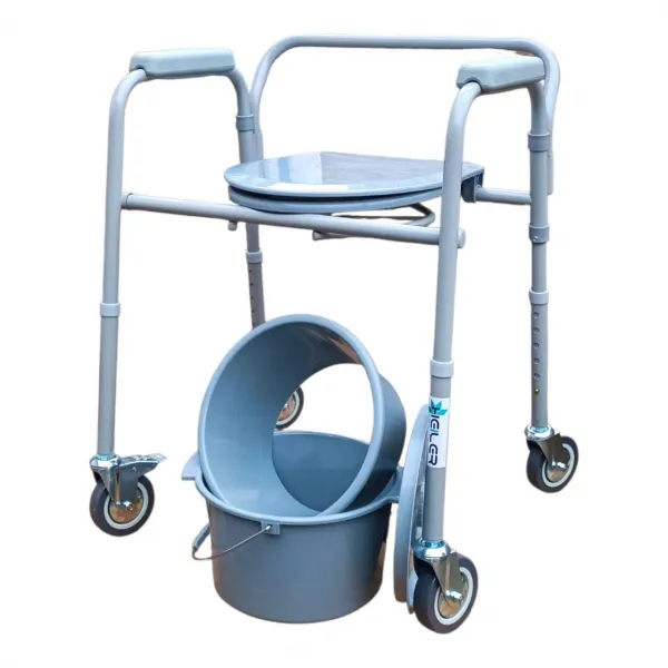 Кресло-туалет Heiler BA820 на колесах